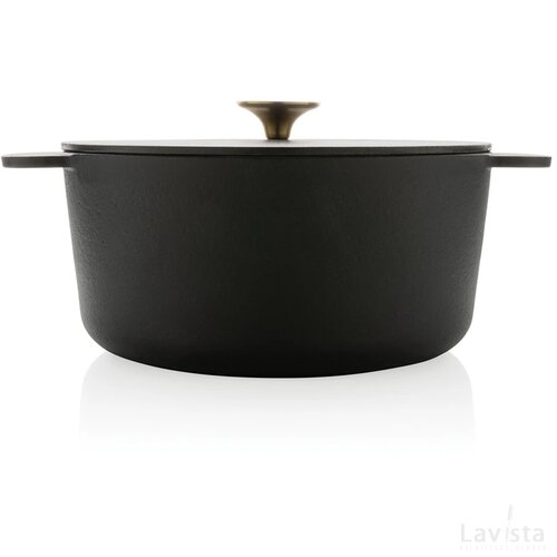 Ukiyo gietijzeren pan groot zwart