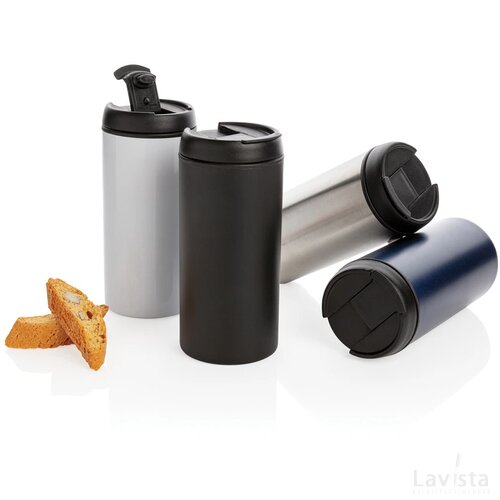 Metro RCS gerecycled roestvrijstalen mok blauw