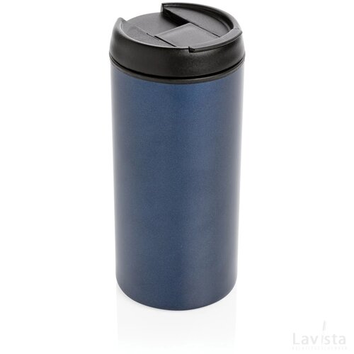 Metro RCS gerecycled roestvrijstalen mok blauw