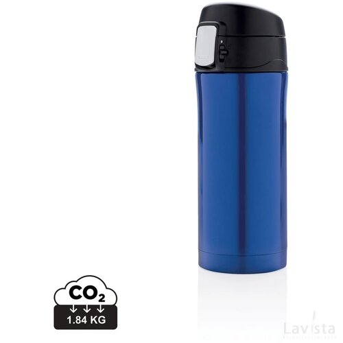 RCS gerecycled roestvrijstalen easy lock lekvrije vacuüm mok blauw
