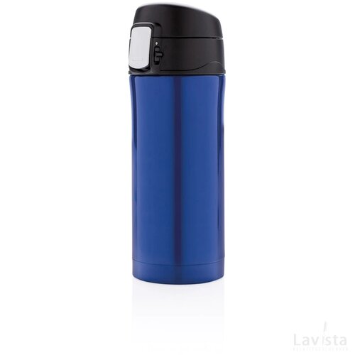 RCS gerecycled roestvrijstalen easy lock lekvrije vacuüm mok blauw