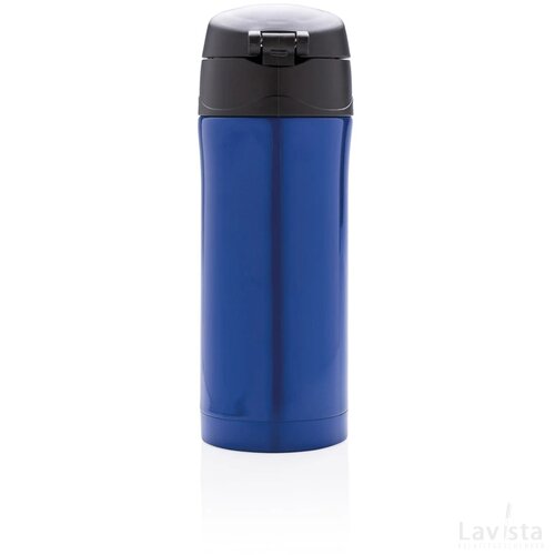 RCS gerecycled roestvrijstalen easy lock lekvrije vacuüm mok blauw