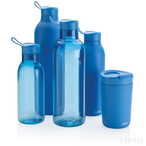 Avira Avior RCS gerecycled roestvrijstalen fles 500 ML blauw