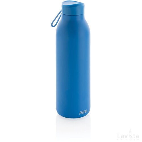 Avira Avior RCS gerecycled roestvrijstalen fles 500 ML blauw