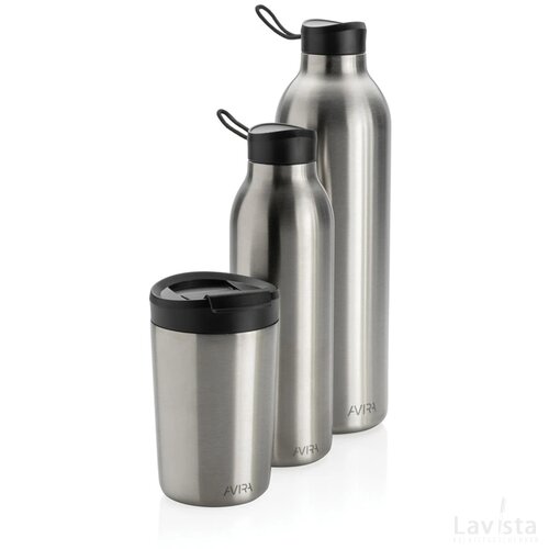Avira Avior RCS gerecycled roestvrijstalen fles 500 ML zilver