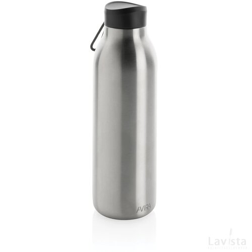 Avira Avior RCS gerecycled roestvrijstalen fles 500 ML zilver