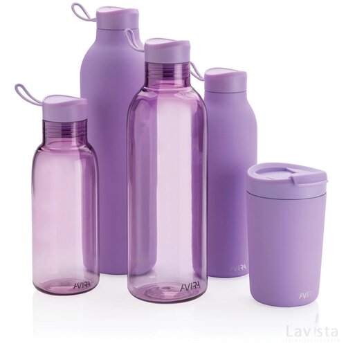 Avira Avior RCS gerecycled roestvrijstalen fles 500 ML paars