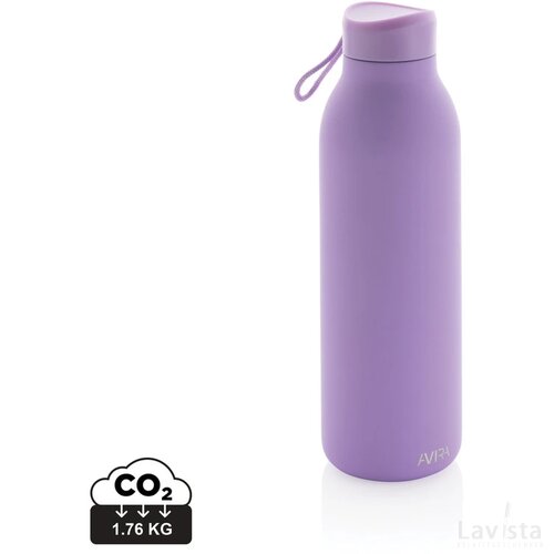 Avira Avior RCS gerecycled roestvrijstalen fles 500 ML paars