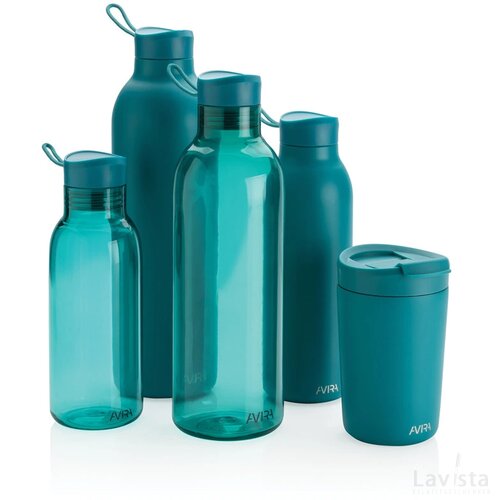Avira Avior RCS gerecycled roestvrijstalen fles 500 ML turquoise