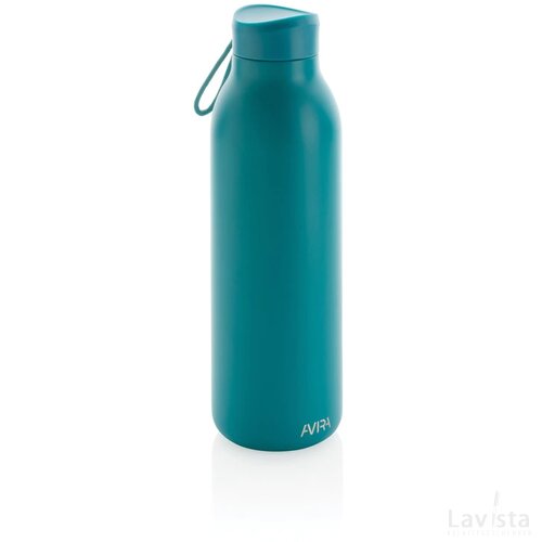 Avira Avior RCS gerecycled roestvrijstalen fles 500 ML turquoise