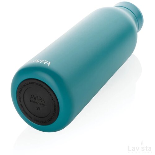 Avira Avior RCS gerecycled roestvrijstalen fles 500 ML turquoise