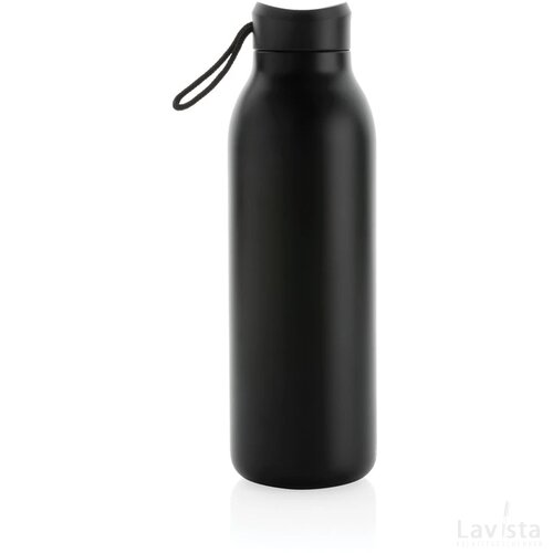 Avira Avior RCS gerecycled roestvrijstalen fles 500 ML zwart