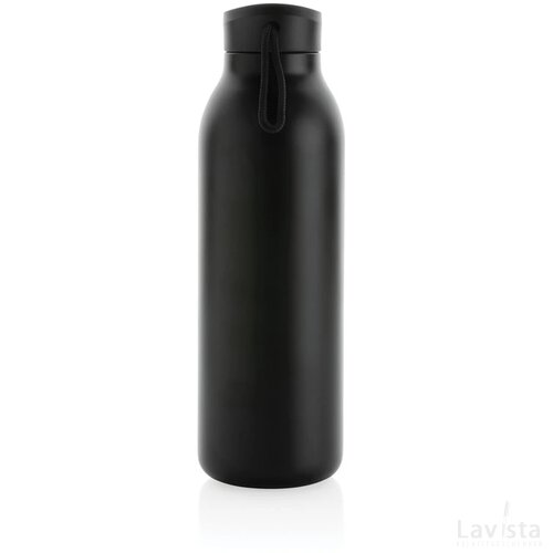Avira Avior RCS gerecycled roestvrijstalen fles 500 ML zwart