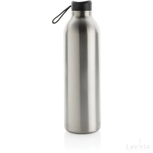 Avira Avior RCS gerecycled roestvrijstalen fles 1L zilver