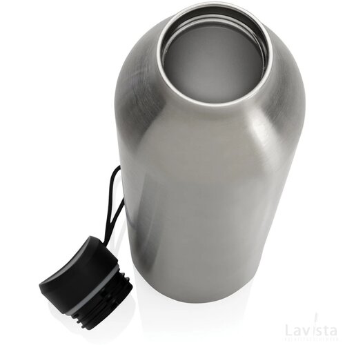 Avira Avior RCS gerecycled roestvrijstalen fles 1L zilver