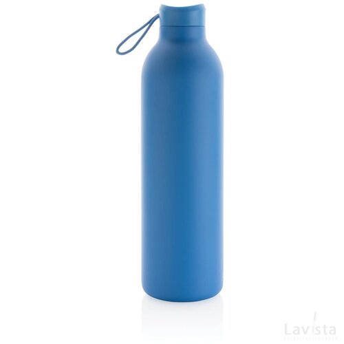 Avira Avior RCS gerecycled roestvrijstalen fles 1L blauw