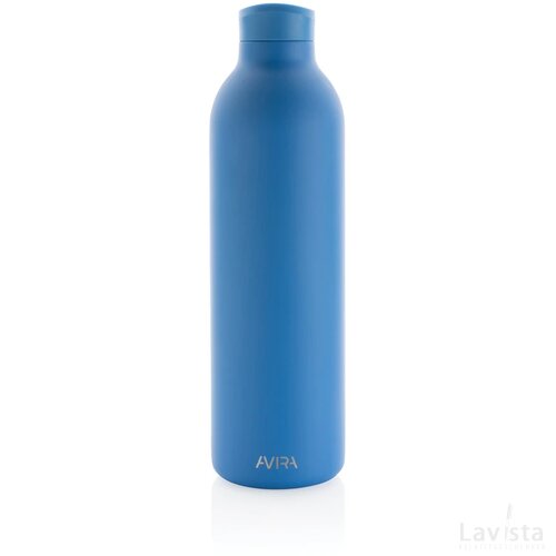 Avira Avior RCS gerecycled roestvrijstalen fles 1L blauw