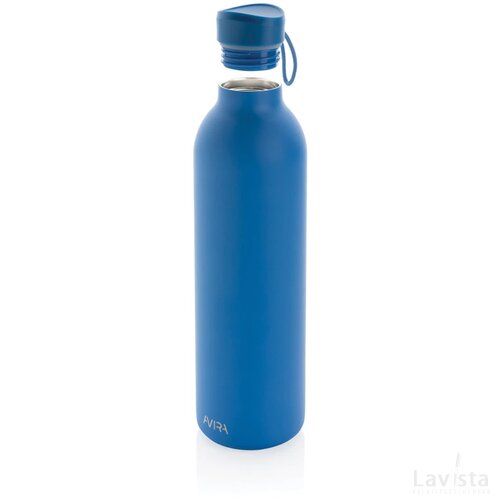 Avira Avior RCS gerecycled roestvrijstalen fles 1L blauw