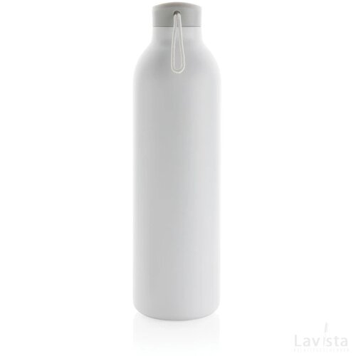 Avira Avior RCS gerecycled roestvrijstalen fles 1L wit
