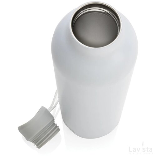 Avira Avior RCS gerecycled roestvrijstalen fles 1L wit