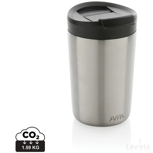 Avira Alya RCS gerecycled roestvrijstalen beker 300ML zilver