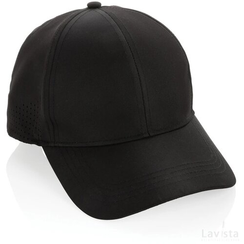 Impact AWARE™ 6 panel rpet sportcap zwart