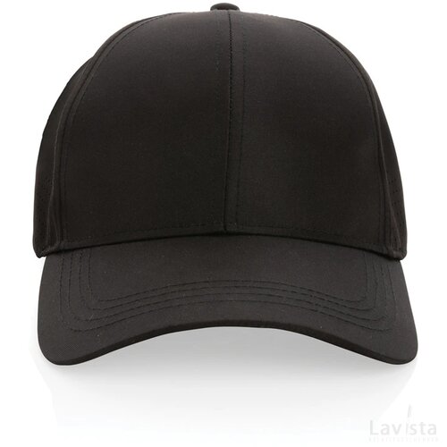 Impact AWARE™ 6 panel rpet sportcap zwart