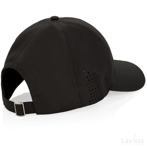 Impact AWARE™ 6 panel rpet sportcap zwart