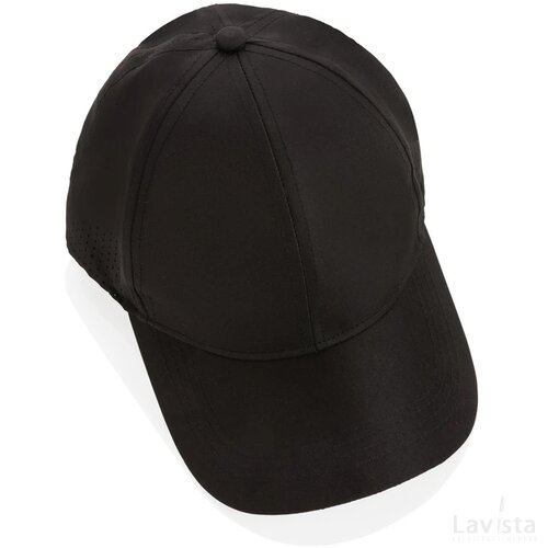 Impact AWARE™ 6 panel rpet sportcap zwart