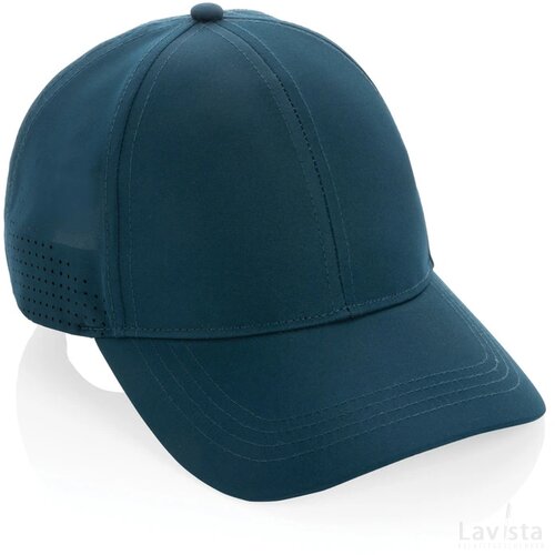 Impact AWARE™ 6 panel rpet sportcap donkerblauw