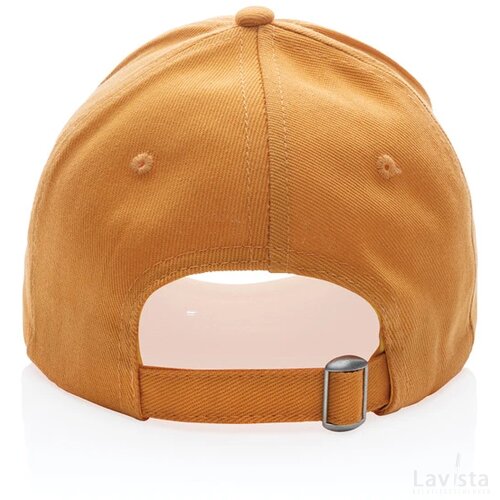 Impact AWARE™ 6 panel 280gr gerecycled katoenen cap sundial oranje