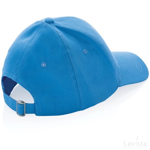 Impact AWARE™ 6 panel 280gr gerecycled katoenen cap tranquil blue
