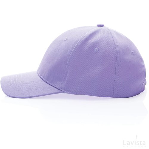 Impact AWARE™ 6 panel 280gr gerecycled katoenen cap lavender