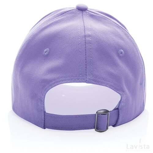 Impact AWARE™ 6 panel 280gr gerecycled katoenen cap lavender