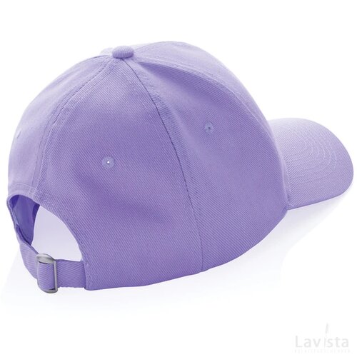 Impact AWARE™ 6 panel 280gr gerecycled katoenen cap lavender