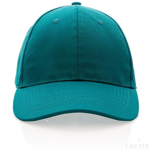 Impact AWARE™ 6 panel 280gr gerecycled katoenen cap verdigris