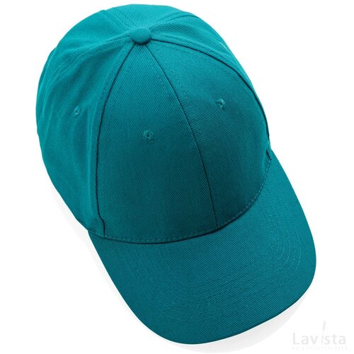 Impact AWARE™ 6 panel 280gr gerecycled katoenen cap verdigris
