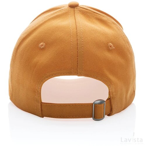 Impact AWARE™ 5 panel 280gr recycled katoenen cap sundial oranje