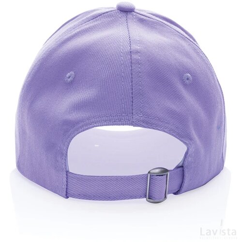 Impact AWARE™ 5 panel 280gr recycled katoenen cap lavender