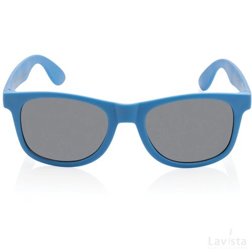 GRS zonnebril van gerecycled PP-plastic blauw