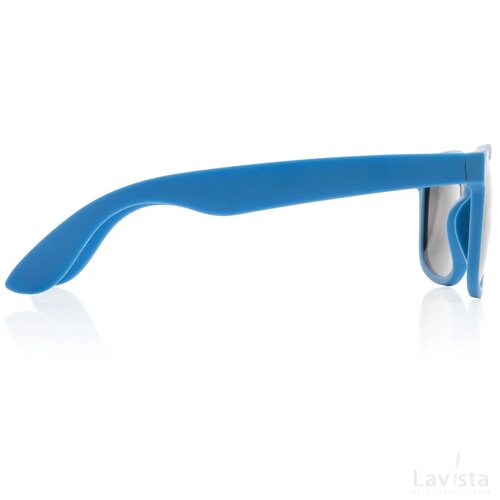 GRS zonnebril van gerecycled PP-plastic blauw