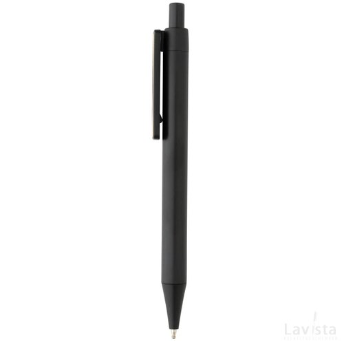 GRS RABS pen met bamboe clip zwart