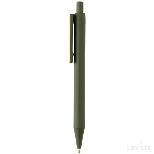 GRS RABS pen met bamboe clip groen