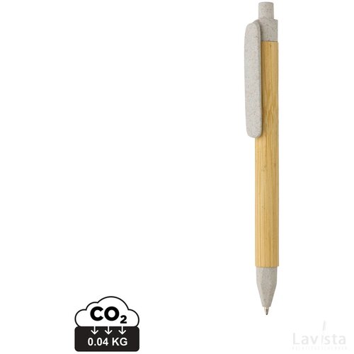 Write responsible recycled papieren pen gebroken wit