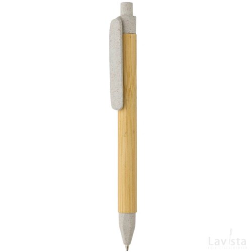 Write responsible recycled papieren pen gebroken wit