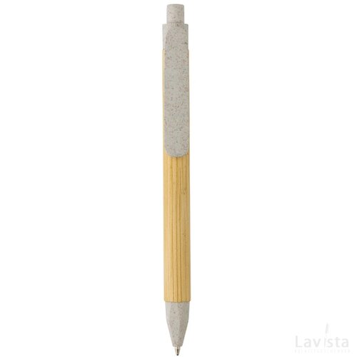 Write responsible recycled papieren pen gebroken wit