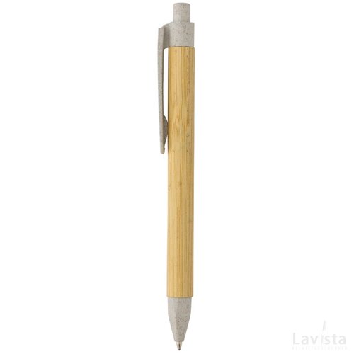 Write responsible recycled papieren pen gebroken wit