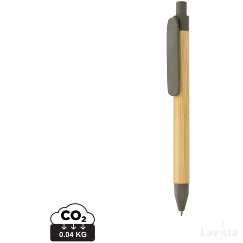 Write responsible recycled papieren pen groen