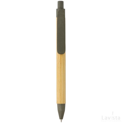 Write responsible recycled papieren pen groen