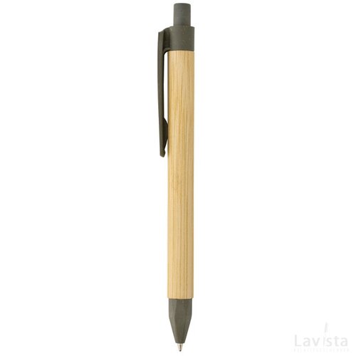 Write responsible recycled papieren pen groen